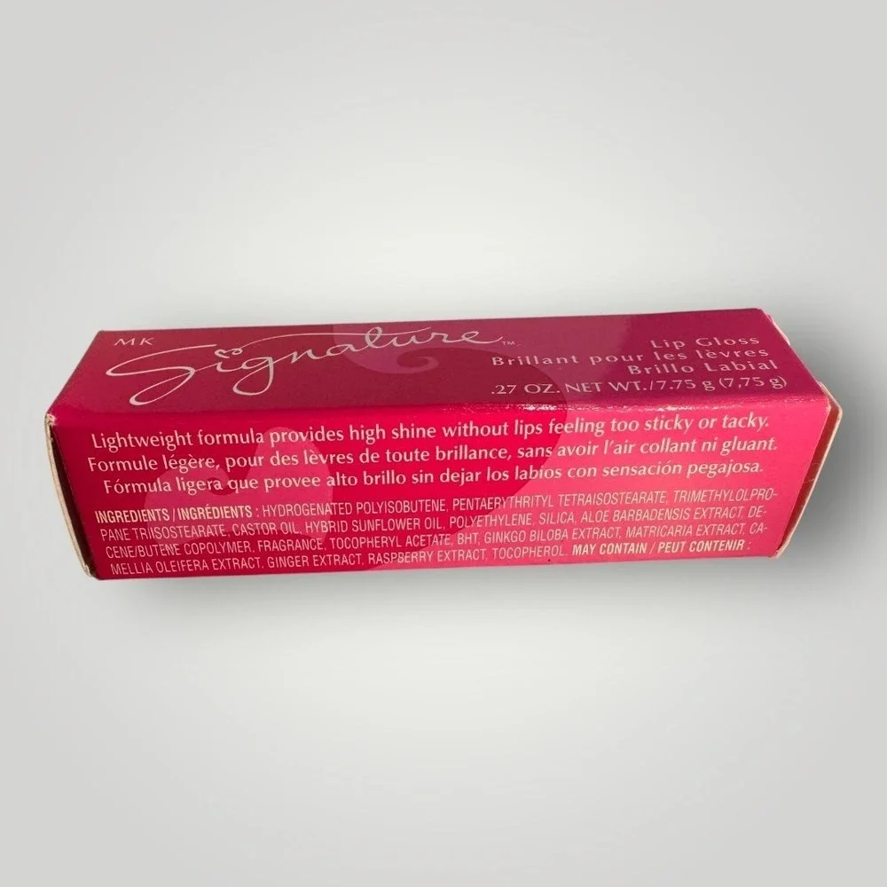 Mary Kay Signature Lip‎ Gloss Beach Bronze 714500 High Shine .27 oz New in Box